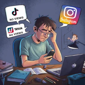 Je ne comprends pas. Je publie sur Instagram et TikTok depuis mon ordinateur,