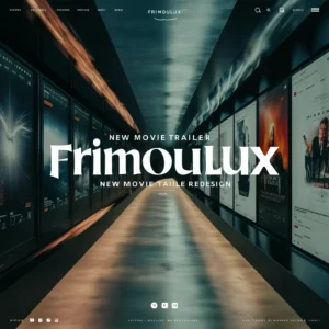 J'ai changé le thème de mon site Frimoulux pour la section des bandes-annonces