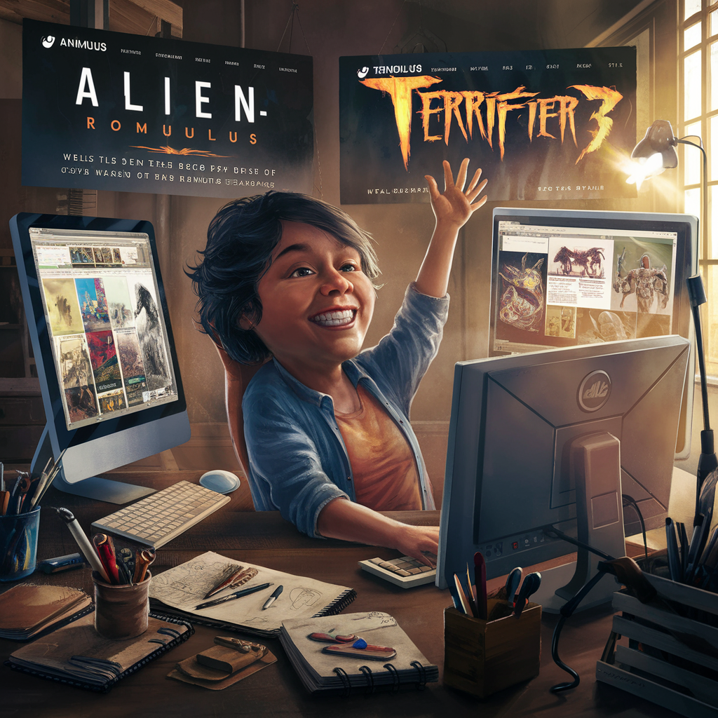 Depuis environ trois jours, je travaille sur deux pages web, l'une sur *Alien: Romulus* et l'autre sur *Terrifier 3*. Ce sont des projets simples, mais ça demande quand même du temps, même si parfois, j’ai l’impression de travailler pour pas grand-chose, haha ! J’aimerais créer des pages web pour d’autres personnes, pas seulement pour moi. Je réfléchis encore à qui pourraient être mes cibles principales. Peut-être des gens qui n’ont pas de page web, mais de nos jours, ça devient rare. Souvent, je tombe sur des sites ou des pages vraiment bien faits, et ça m’impressionne. Avec de la pratique, je suis sûr que je pourrai aussi créer de belles choses. Le défi, c’est que l’affichage sur mobile diffère souvent de celui sur ordinateur, ce qui complique un peu les choses. Je veux me spécialiser dans la création de pages web (plutôt que de sites complets, car c’est trop de travail), mais je ne sais pas encore exactement comment trouver des clients. Pour l’instant, j’avance un peu à tâtons. À bientôt !