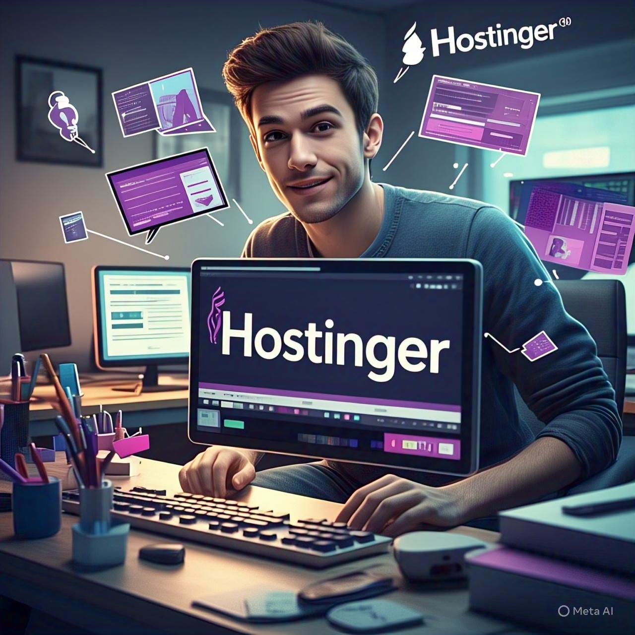 petit mot aujourdhui Je suis maintenant rendu à 26 sites web sur mon compte Hostinger ! Il y a un service que j’attends depuis très longtemps chez Hostinger : une application basée sur l’intelligence artificielle pour créer des sites web, différente du créateur classique. Elle s'appelle Horizons. Le souci, c’est qu’elle n’est pas incluse dans les forfaits standards — il faut payer un supplément. C’est un outil très professionnel, avec un style unique, mais chaque modification est facturée. Par exemple, 50 modifications coûtent 9,99 € / mois, 100 modifications 19,99 € / mois, etc. Dommage que ce ne soit pas inclus dans mon forfait actuel… mais bon, on ne peut pas tout avoir ! Allez, à la prochaine !