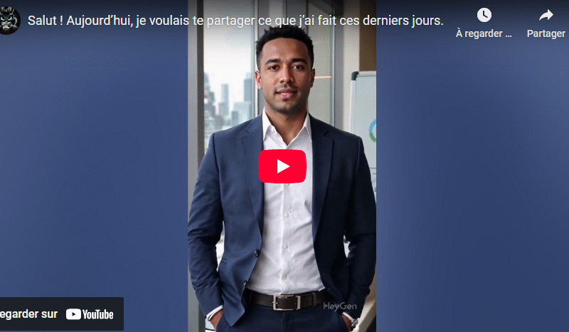 Salut ! Aujourd’hui, je voulais te partager ce que j’ai fait ces derniers jours