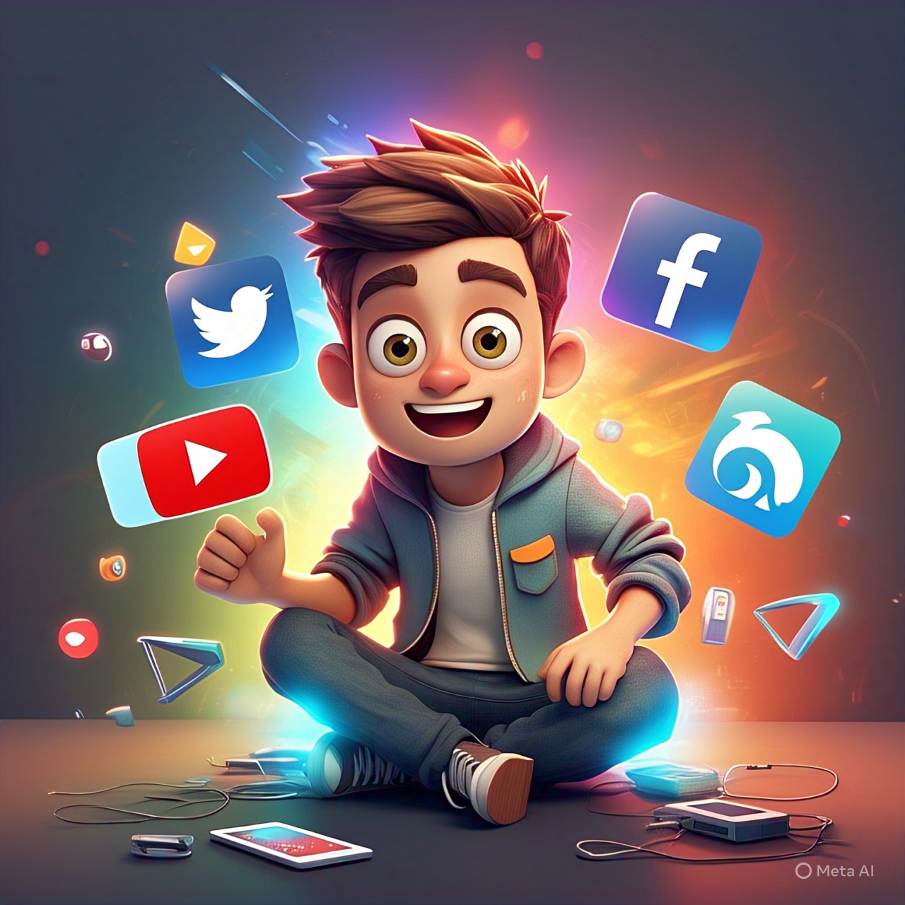 Aujourd’hui, j’ai pris un peu de temps pour partager quelques articles sur sept réseaux sociaux.
