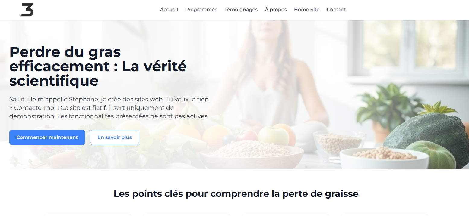 Salut ! J’ai réalisé quelques designs de sites web