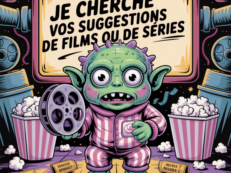 Je cherche vos suggestions de films ou de séries