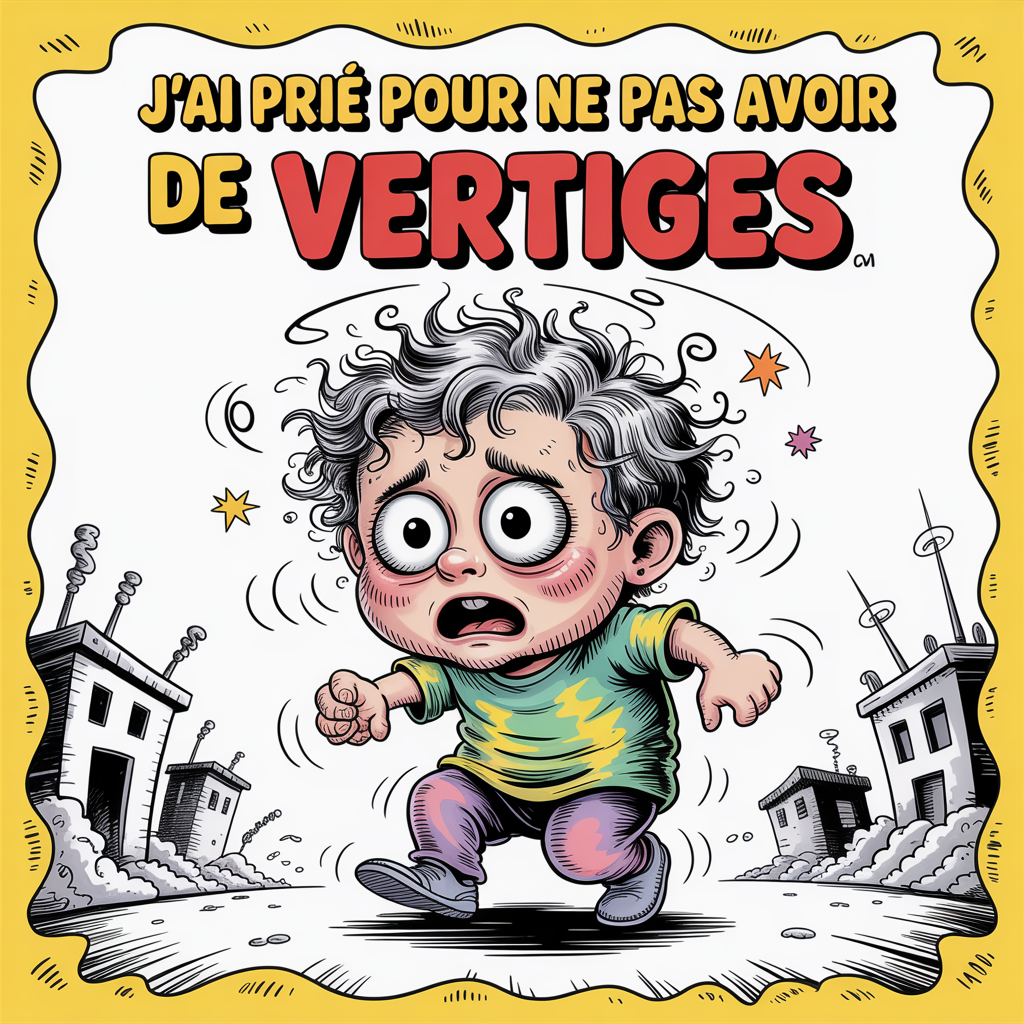 J’ai prié pour ne pas avoir de vertiges