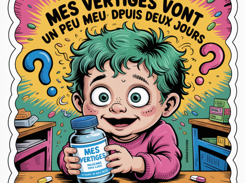 Mes vertiges vont un peu mieux depuis deux jours