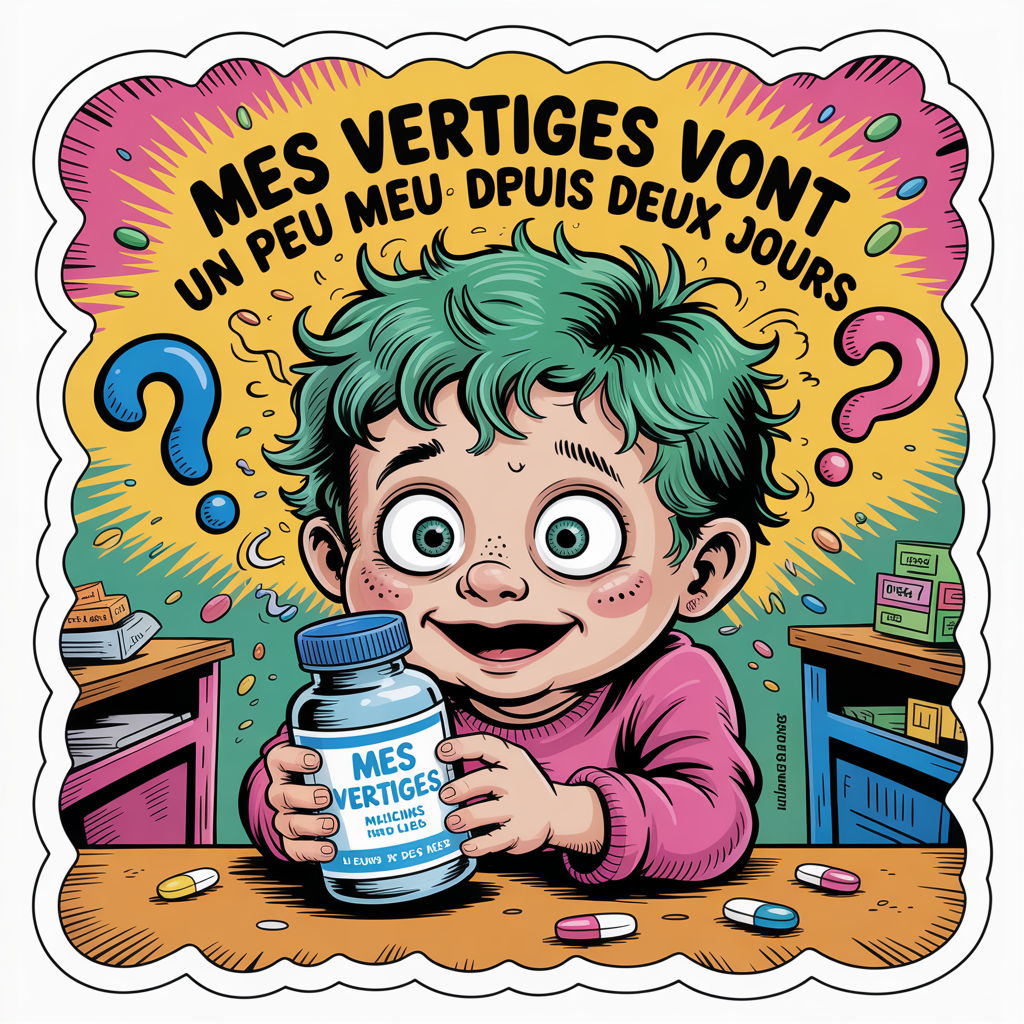 Mes vertiges vont un peu mieux depuis deux jours