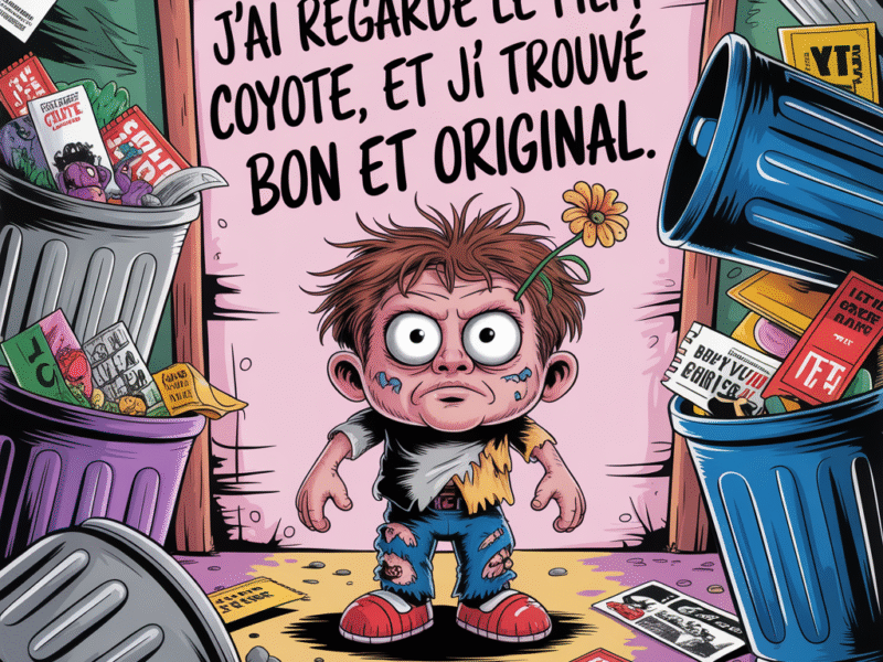 J’ai regardé le film Coyote, et je l’ai trouvé bon et original