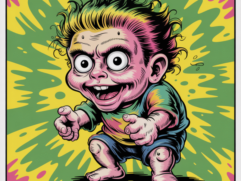 garbage pail kids sans le logo