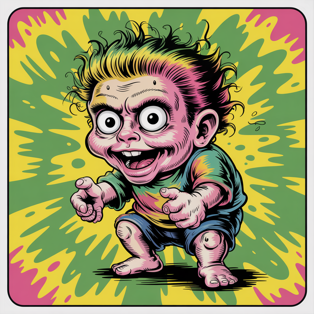 garbage pail kids sans le logo