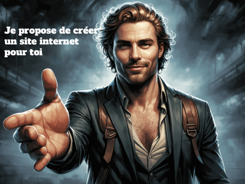 Je propose de créer un site internet pour toi