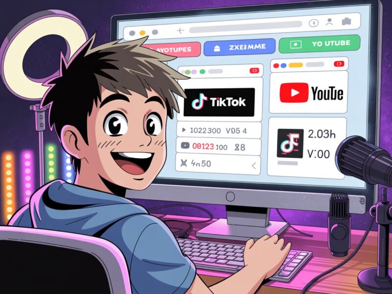 Tic toc et youtube pour monétisation