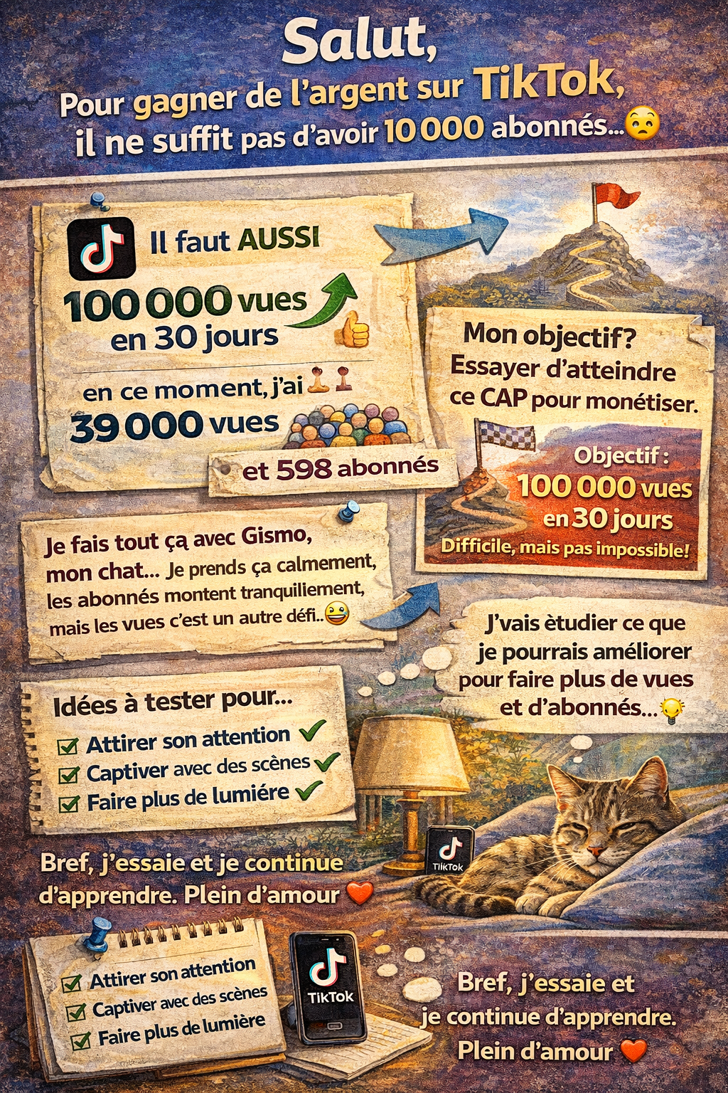 Il ne suffit pas seulement d’avoir 10 000 abonnés pour être rémunéré.